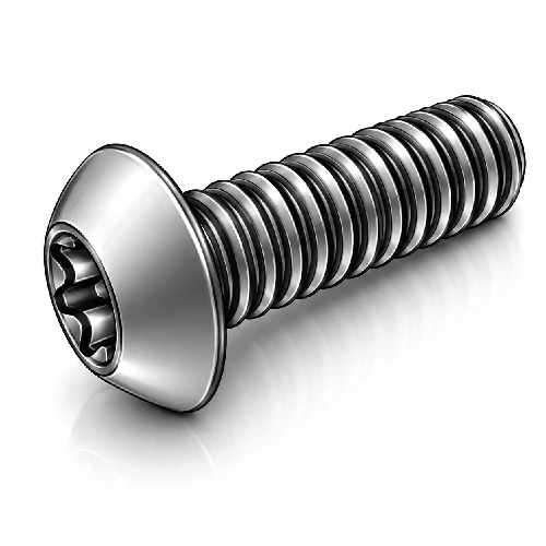s půlkukatou hlavou torx